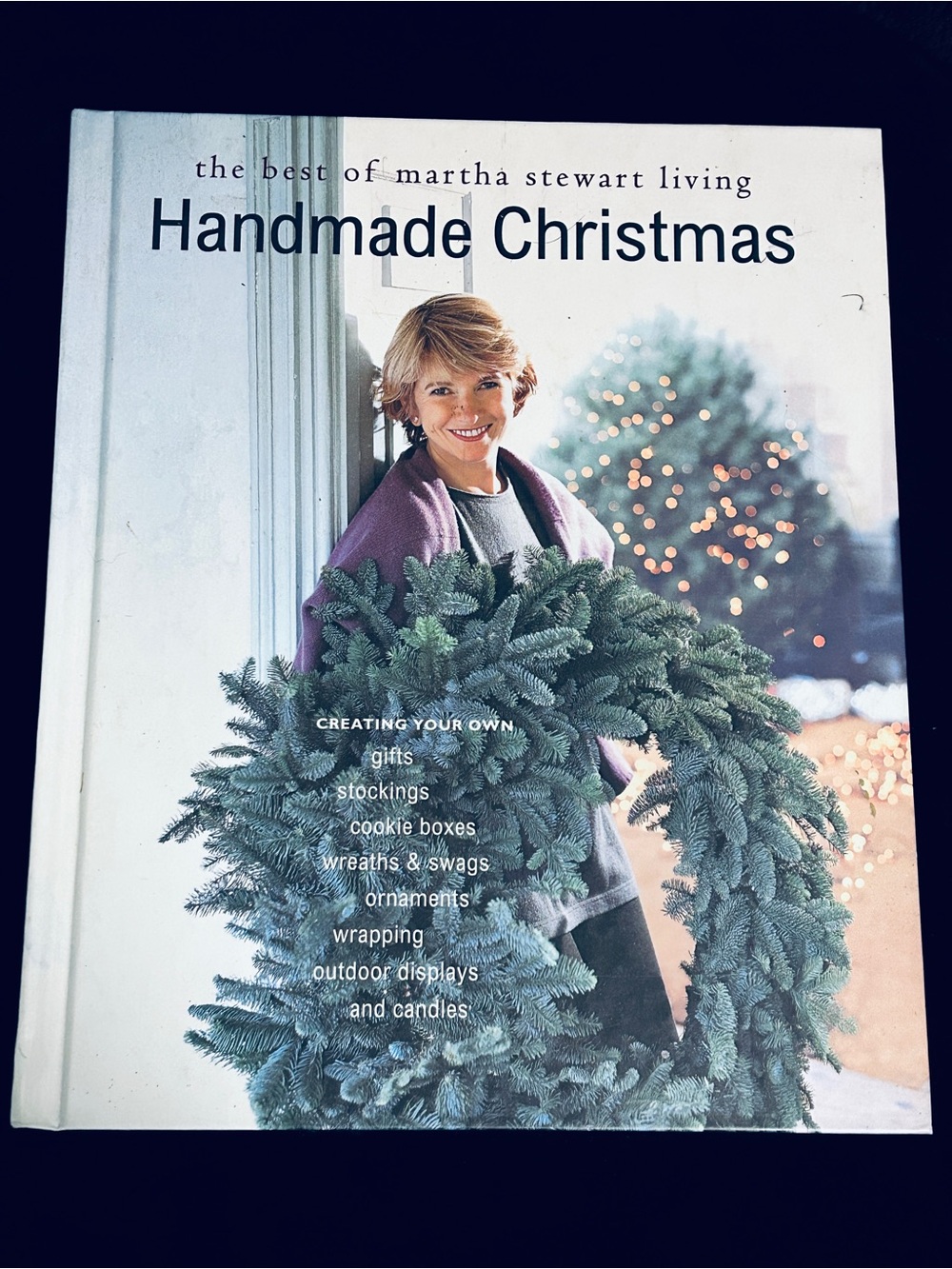 The best of Martha Stewart Living Handmade Christmas Collectible Book